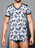 Andrew Christian City Camo Mesh Tee (10398)