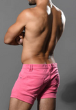 Andrew Christian Skinny Stretch Jean Shorts (6797)