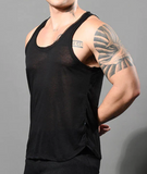 Andrew Christian Sheer Burnout Tank (2987)