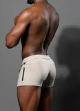 Andrew Christian Stretch Rib Jogger Shorts (6826)