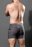 Andrew Christian Stretch Rib Cargo Training Shorts (6833)