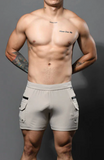 Andrew Christian Stretch Rib Cargo Training Shorts (6833)
