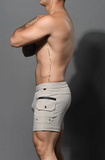 Andrew Christian Stretch Rib Cargo Training Shorts (6833)