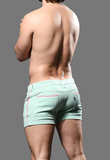 Andrew Christian Skinny Stretch Jean Shorts (6837)