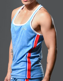 Andrew Christian Roller Disco Square Neck Tank (20006)