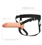 Fantasy X-Tensions Elite 8" Silicone Hollow Strap-On Dual Density (416021)