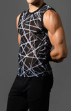 Andrew Christian Naked Truth Capsule See-Through Sleeveless Muscle Tank (20009)