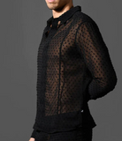 Andrew Christian Naked Truth Capsule See-Through Midnight Shirt (10437)