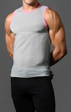 Andrew Christian Naked Truth Capsule See-Through Muscle Tank (20012)