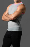 Andrew Christian Naked Truth Capsule See-Through Muscle Tank (20012)