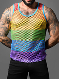 Andrew Christian Pride Mesh Tank (20018)