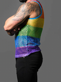 Andrew Christian Pride Mesh Tank (20018)