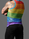 Andrew Christian Pride Mesh Tank (20018)
