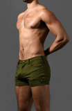 Andrew Christian Skinny Stretch Summer Shorts (3" Inseam) (6882)