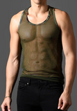Andrew Christian Summer Mesh Tank (20014)