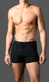 Andrew Christian Black Camo Cargo Shorts (3” Inseam) (6884)