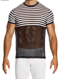 Modus Vivendi Striped Through T-Shirt (01441)