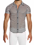 Modus Vivendi Striped Through Shirt (01442)