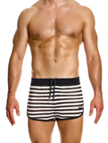 Modus Vivendi Striped Through Jogging Cut Shorts (01461)