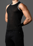 Andrew Christian Sheer Burnout Ringer Tank (20031)