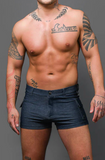 Andrew Christian Skinny Stretch Cargo Shorts (3" Inseam) (6880)