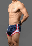 Andrew Christian Sports Mesh Jogger Shorts (3" Inseam) (6879)