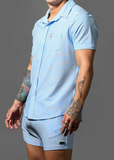 Andrew Christian Hamptons Capsule Seersucker Shirt (10441)