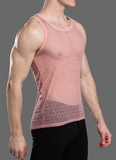 Andrew Christian Desire Lace Tank Top (20042)