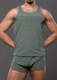 Andrew Christian Breeze Mesh Gym Tank (20050)