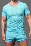 Andrew Christian Miami Cabana Boy Mesh Tee (10466)