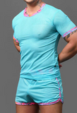 Andrew Christian Miami Cabana Boy Mesh Tee (10466)