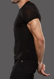 Andrew Christian Sensual Rib Ragland Tee (10461)