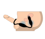 Jock - Silicone Vibrating Plug W/ Cock & Ball Ring & Remote (XRCN1018)