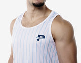 Pump Striped Tank Tops