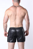 CellBlock13 Void Vegan Leather Snap Up Short (CBS385)