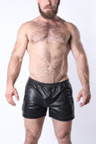 CellBlock13 Void Vegan Leather Snap Up Short (CBS385)