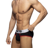 Addicted Black Pique Brief (AD1353)