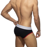 Addicted Black Pique Brief (AD1353)