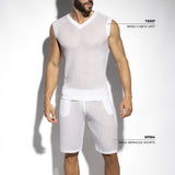 ES Collection Brisa V-Neck Vest T-Shirt (TS357)