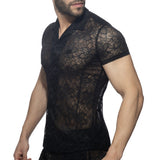 Addicted Flowery Lace Shirt (AD1192)