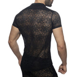 Addicted Flowery Lace Shirt (AD1192)