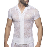 Addicted Flowery Lace Shirt (AD1192)