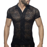 Addicted Flowery Lace Shirt (AD1192)