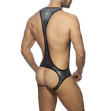 Addicted Glitter Bottomless Body Suit (ADF189)