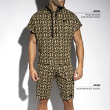 ES Collection Maze Relaxed Sleeveless Hoody (SP334)