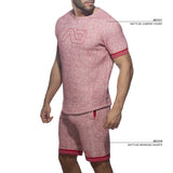 Addicted Mottled Jumper T-Shirt (AD1211)