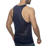 Addicted Pocket Contrast Tank Top (AD1174)