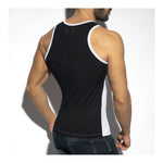ES Collection Recycled Rib Bi-Colour Tank Top (TS323)