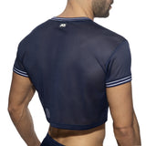 Addicted Slam V-Neck Crop Top (AD1274)