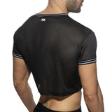 Addicted Slam V-Neck Crop Top (AD1274)